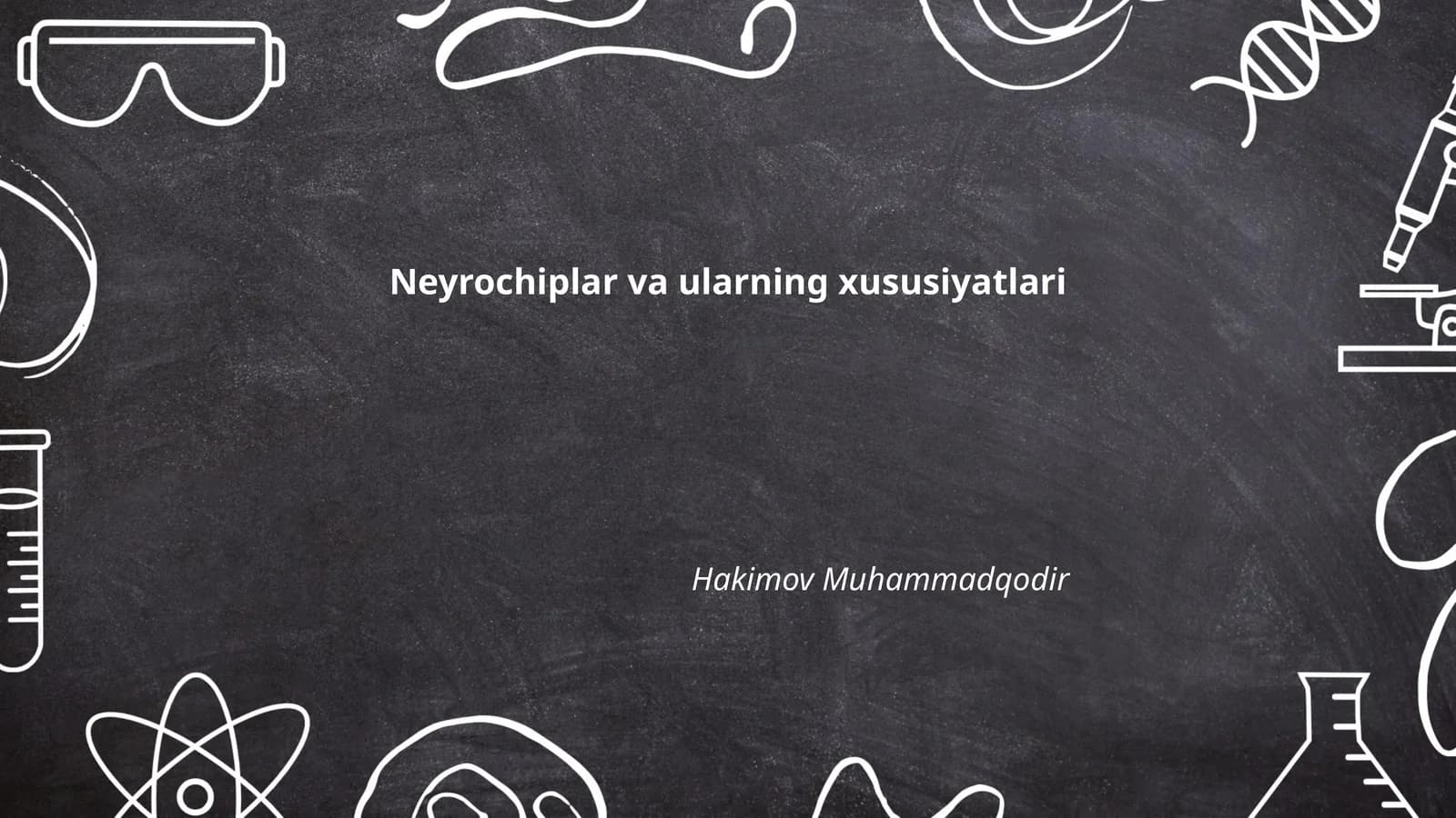 Neyrochiplar va ularning xususiyatlari