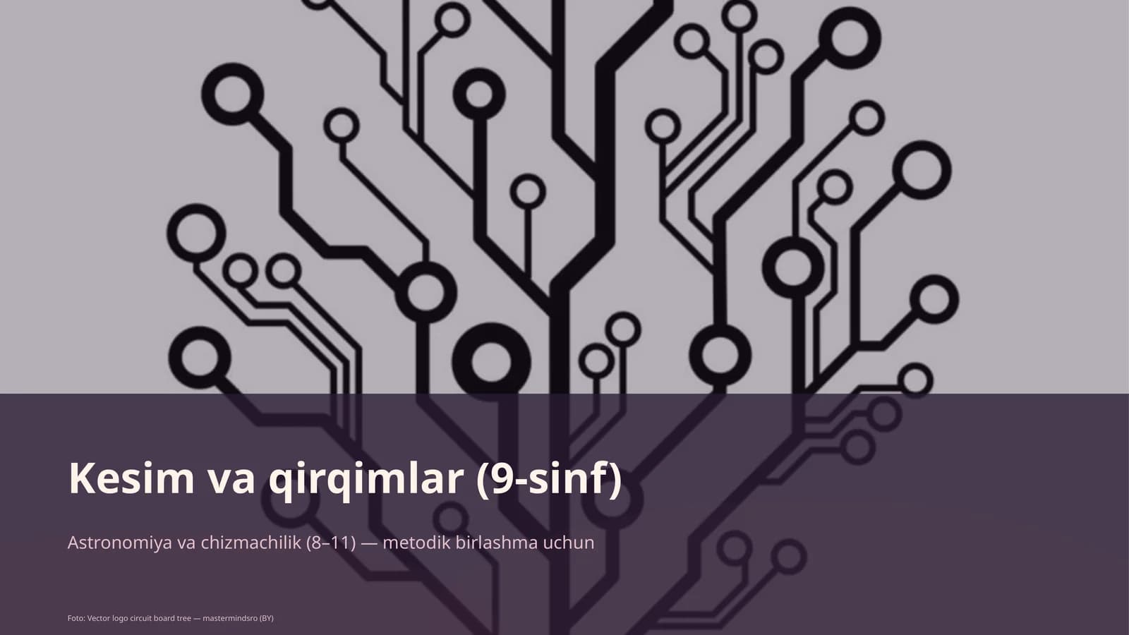 Kesim va qirqimlar (9-sinf)