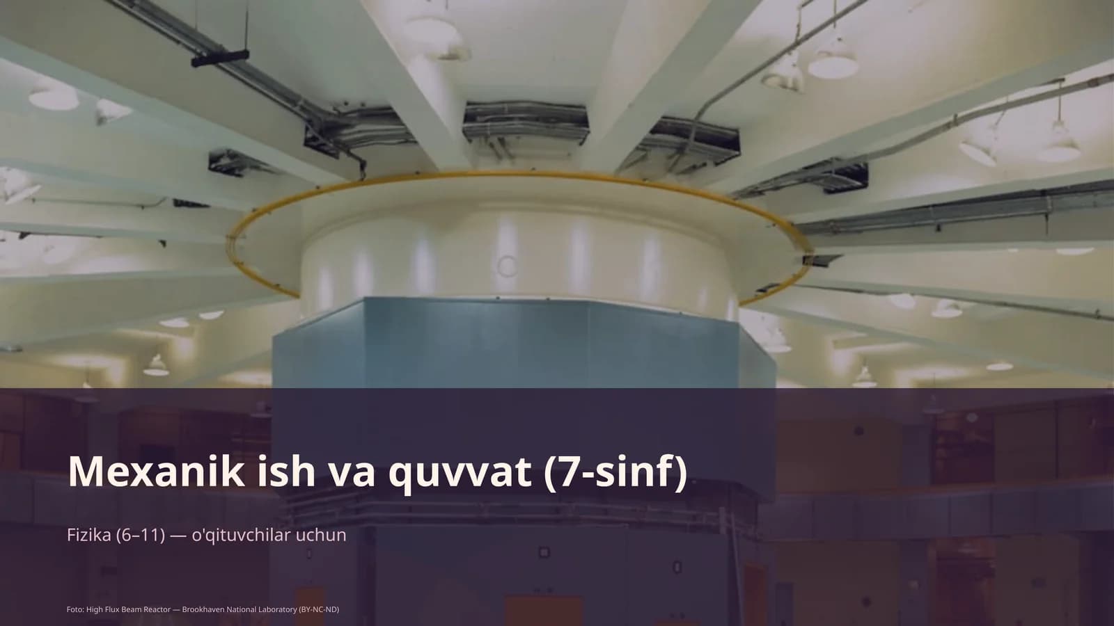 Mexanik ish va quvvat (7-sinf)