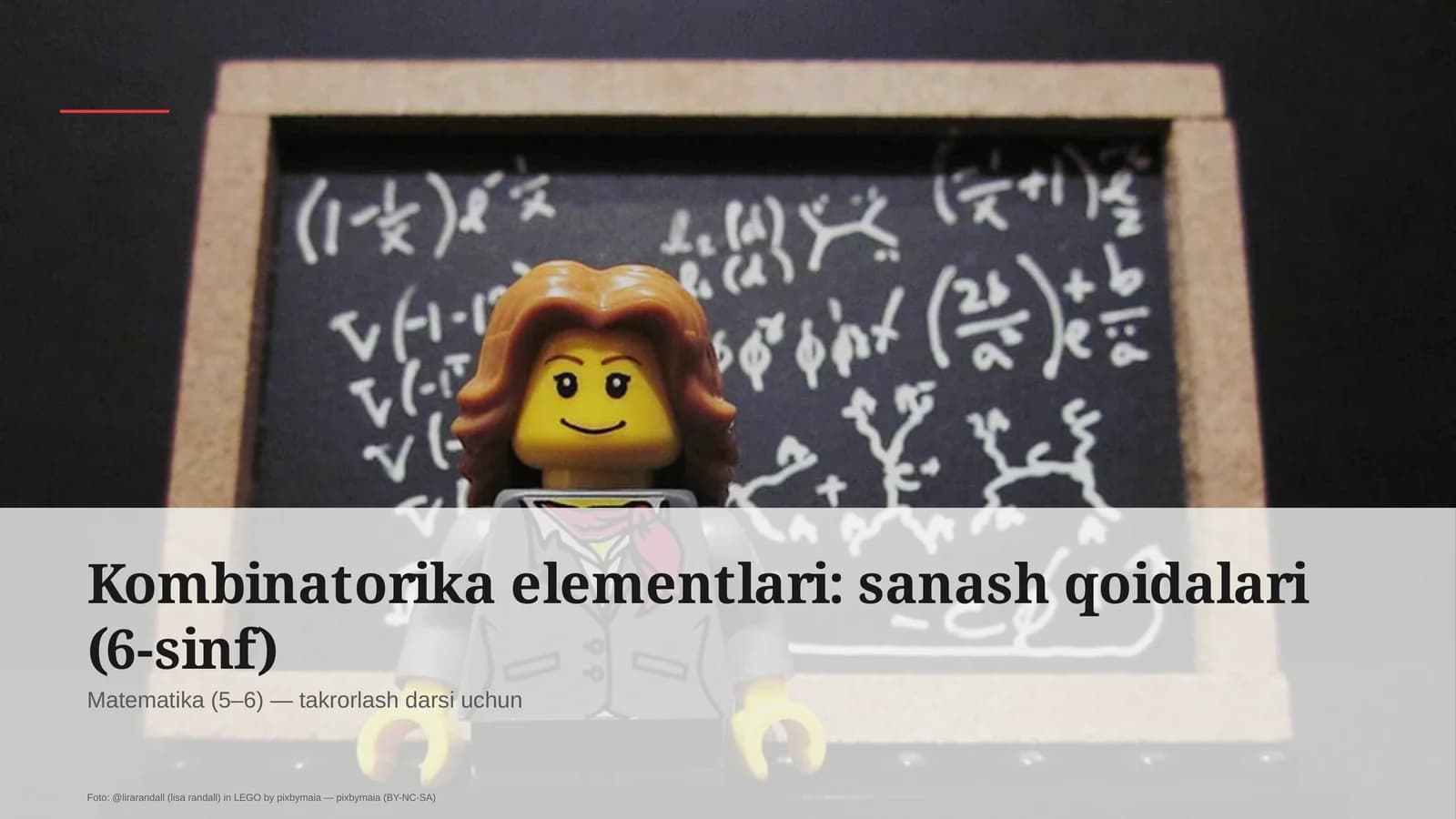 Kombinatorika elementlari: sanash qoidalari (6-sinf)
