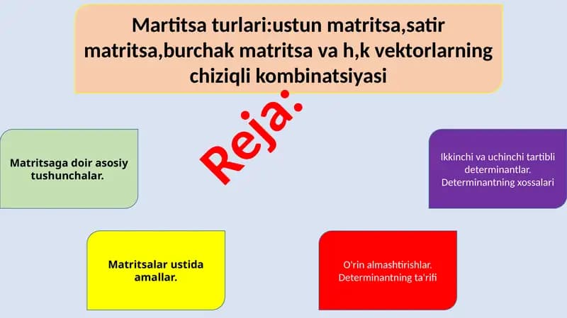 Matritsalar