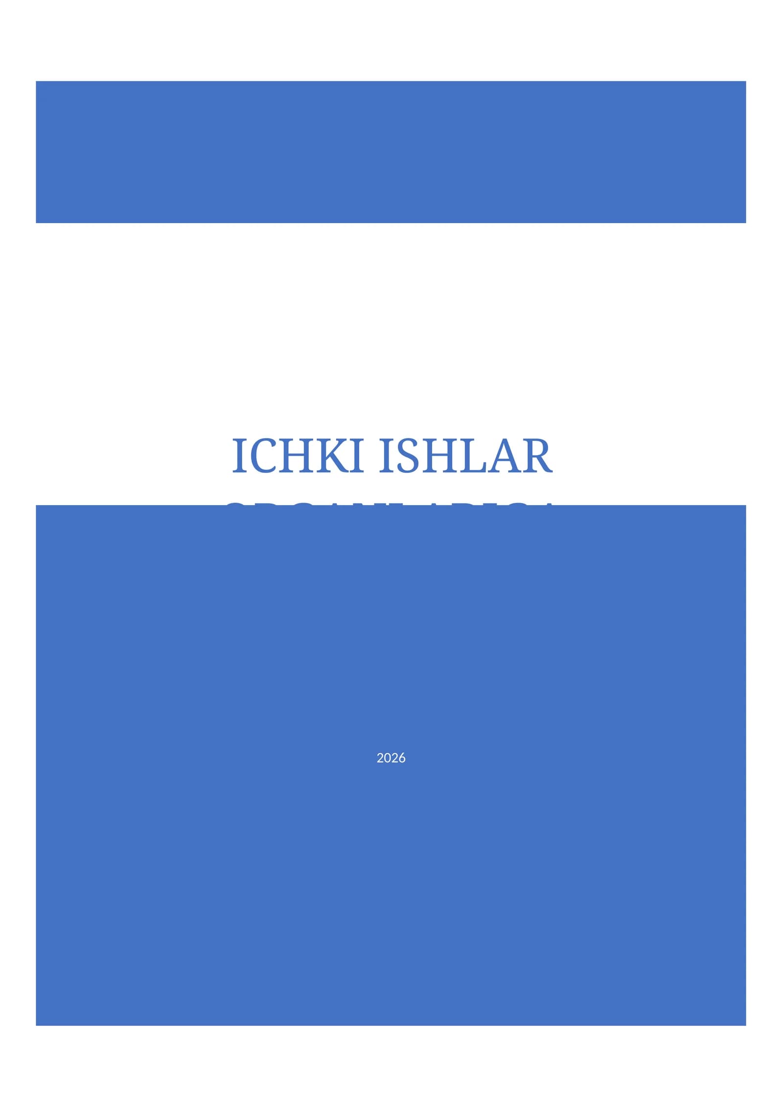 ICHKI ISHLAR ORGANLARIGA KIRUVCHILAR UCHUN PSIXOLOGIK SAVOLLAR TO‘PLAMI