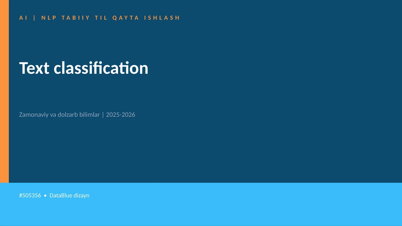 Tabiiy Til Qayta Ishlash