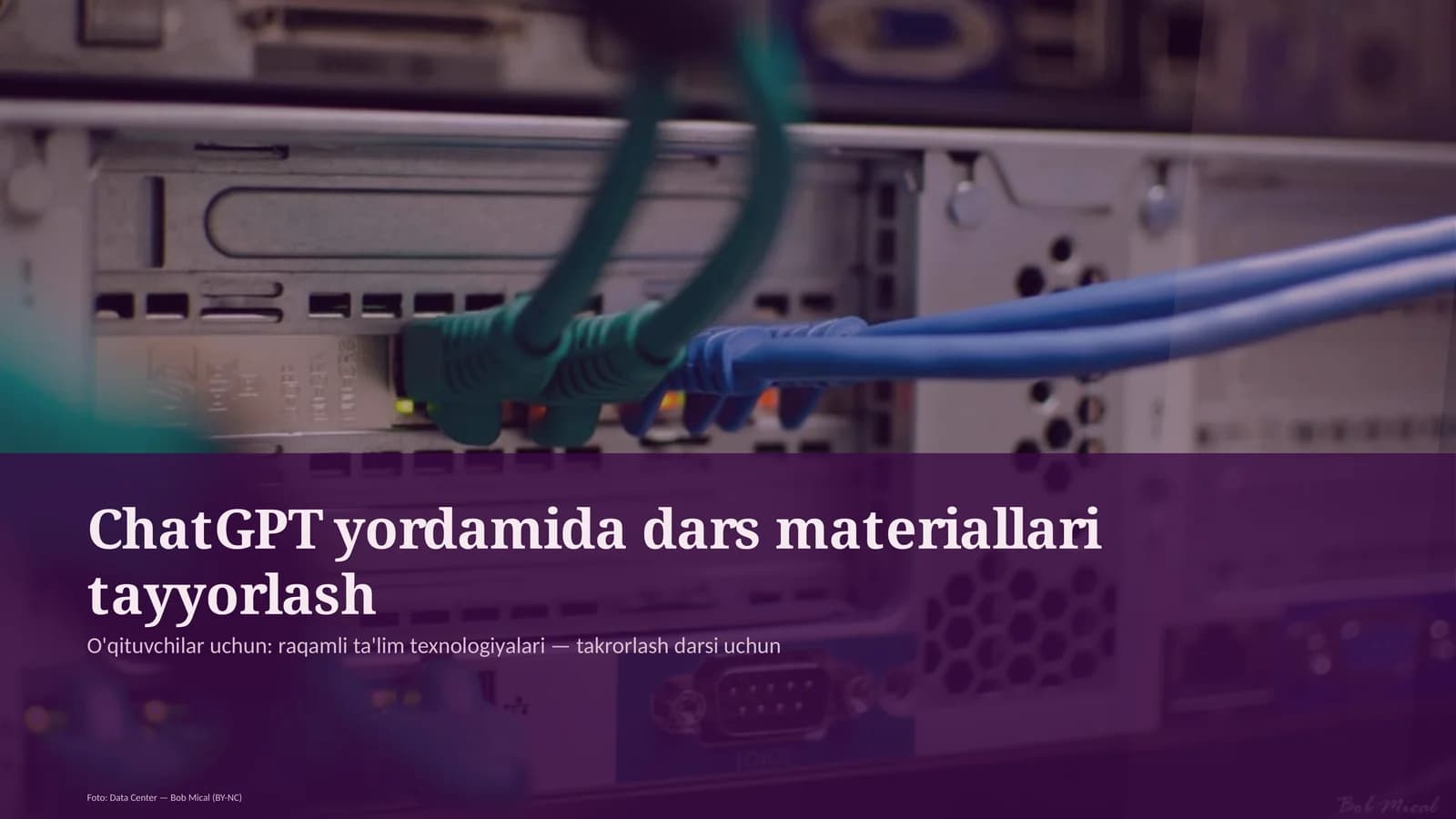 Dars materiallari tayyorlash