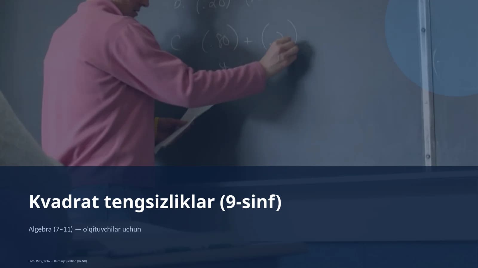 Kvadrat tengsizliklar (9-sinf)