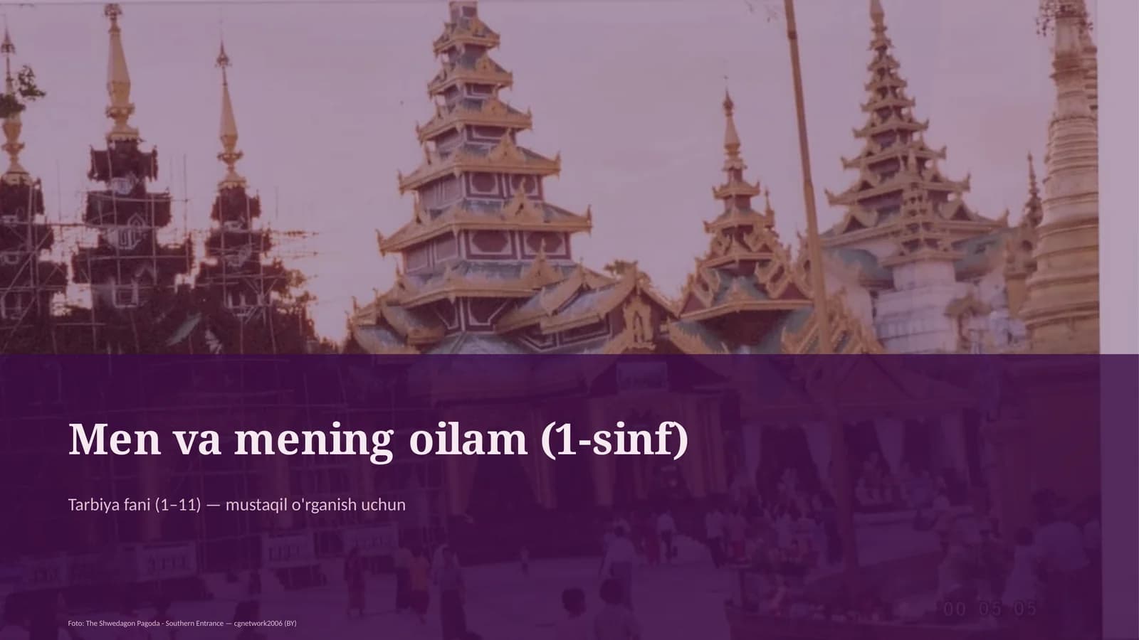 Men va mening oilam (1-sinf)