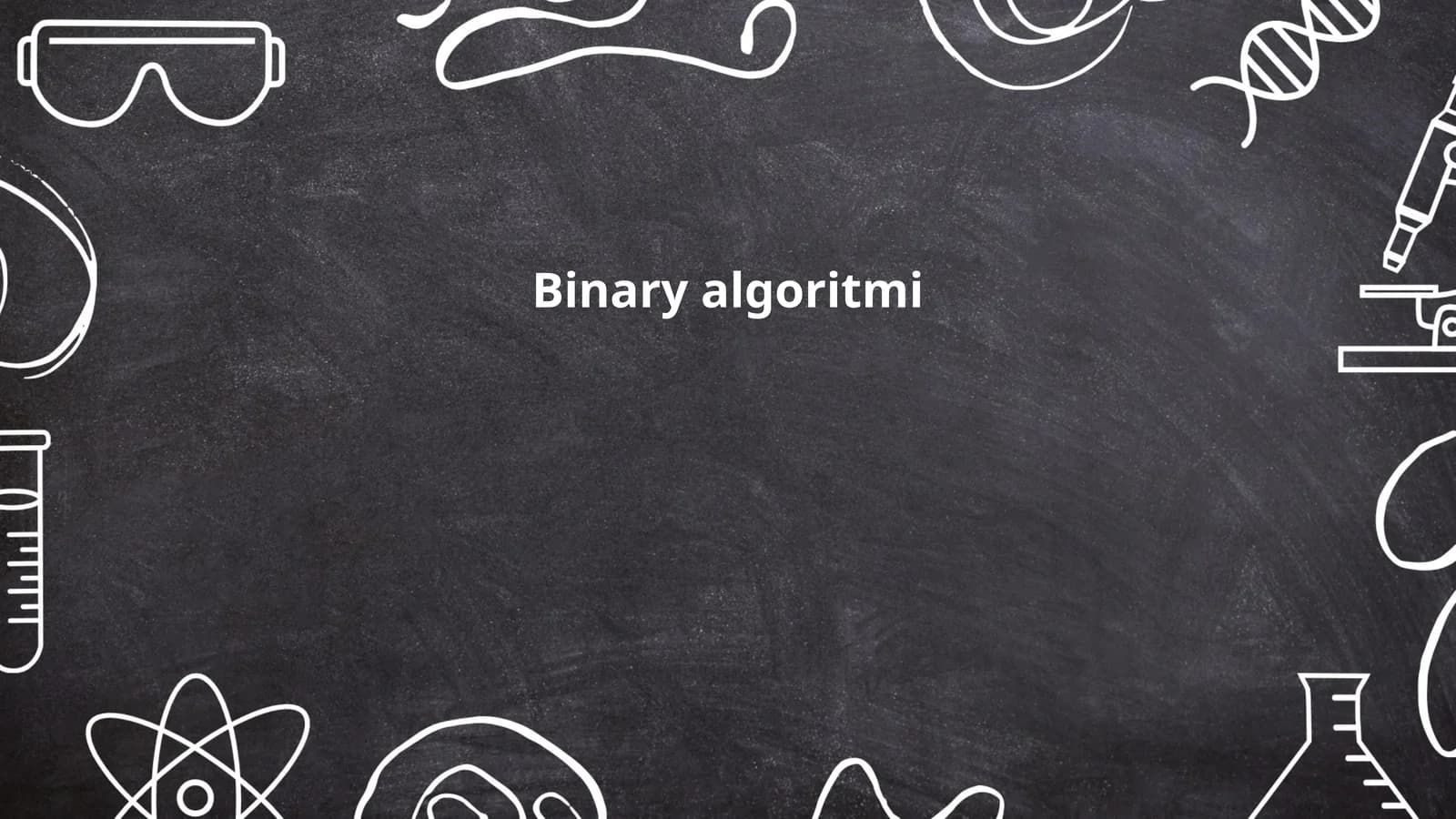 Binary algoritmi