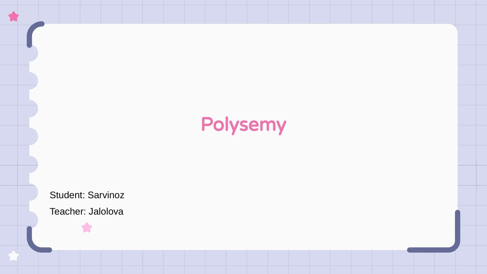 Polysemy