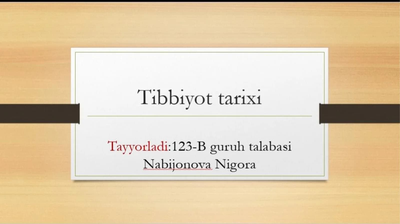davolash choralari