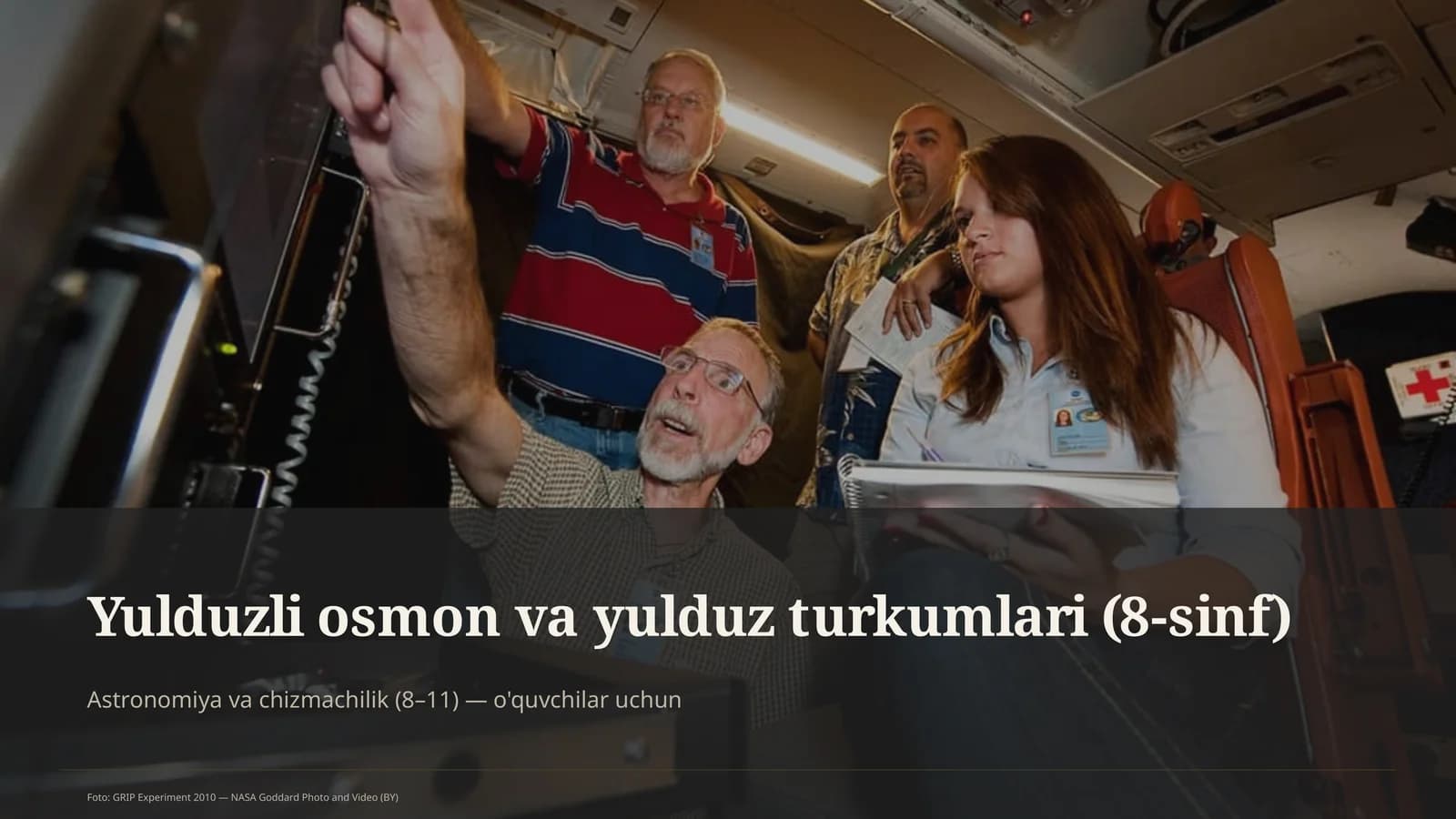 Yulduzli osmon va yulduz turkumlari (8-sinf)