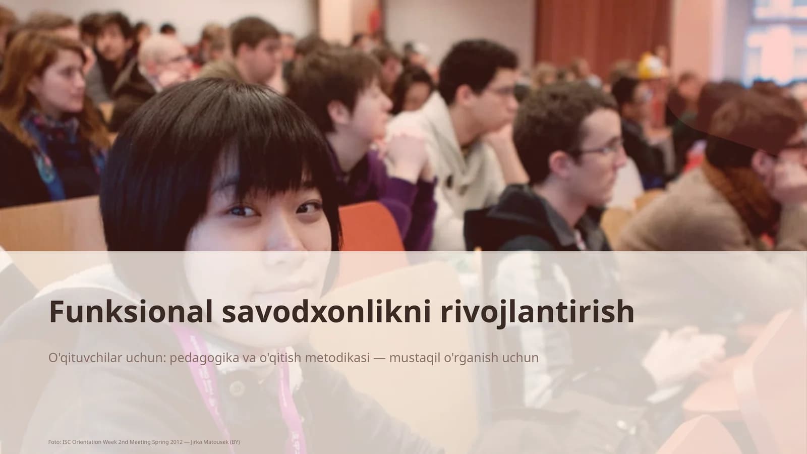 Funksional savodxonlikni rivojlantirish