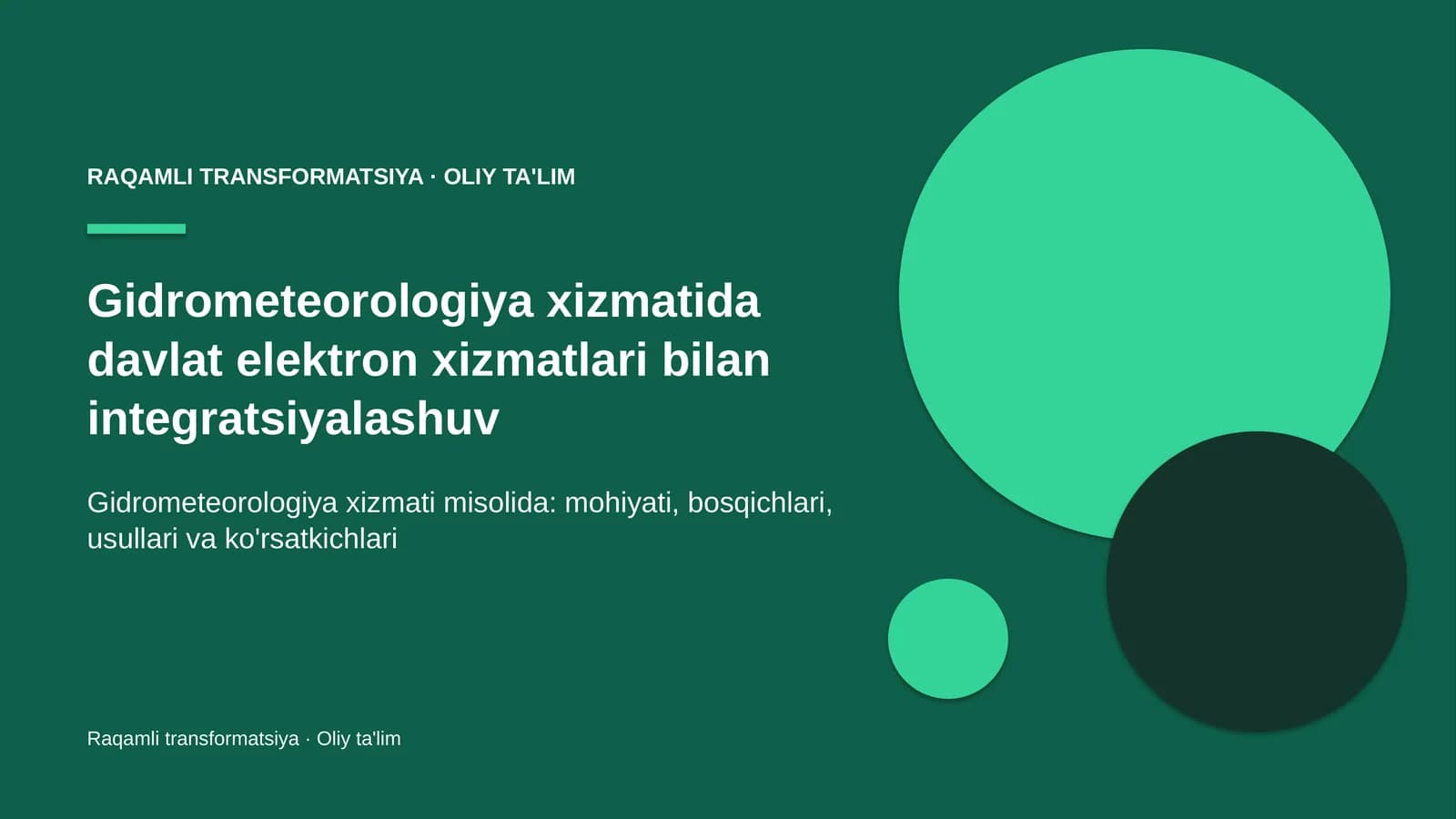 gidrometeorologiya xizmatida davlat elektron xizmatlari bilan integratsiyalashuv 3252