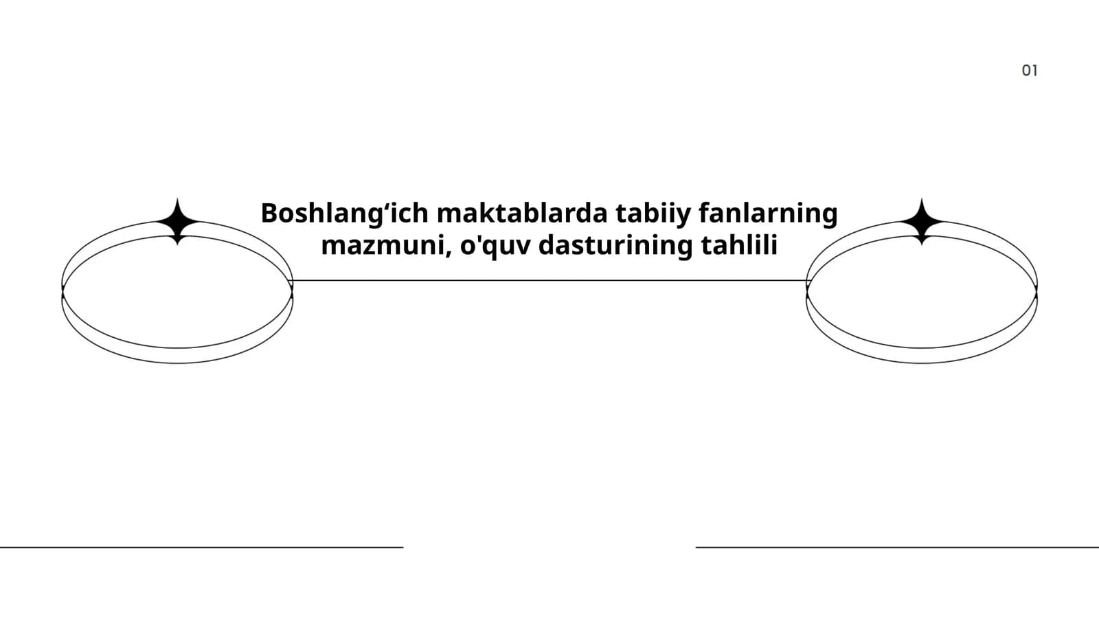 Boshlangʻich maktablarda tabiiy fanlarning mazmuni, o'quv dasturining tahlili