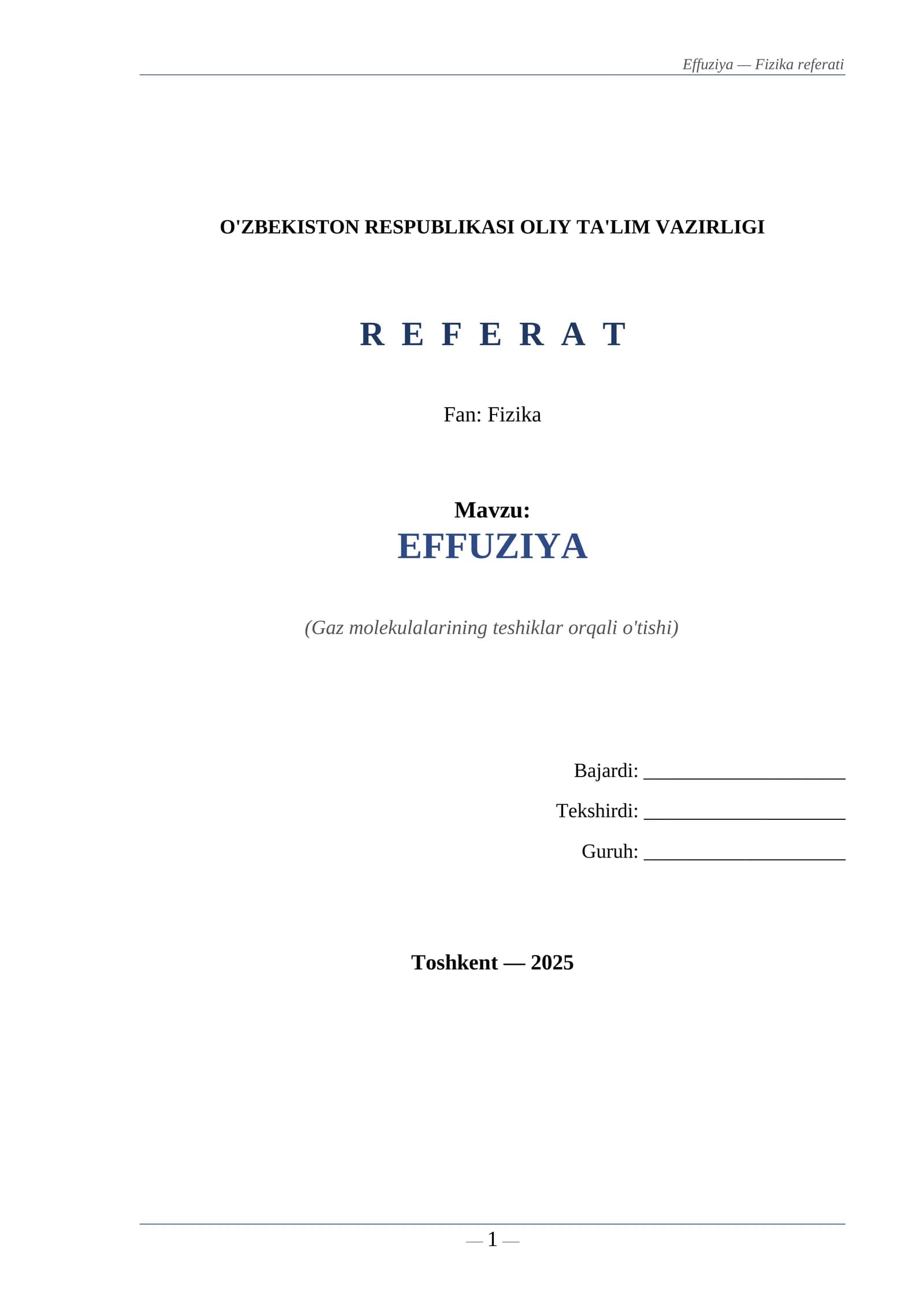 effuziya