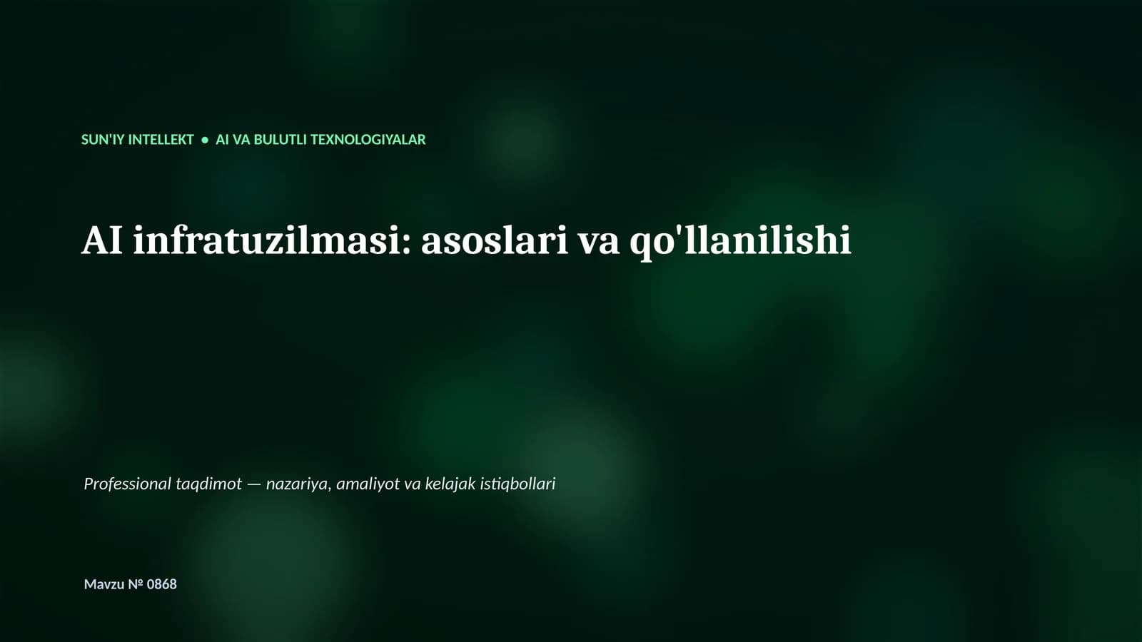 Bulutli AI