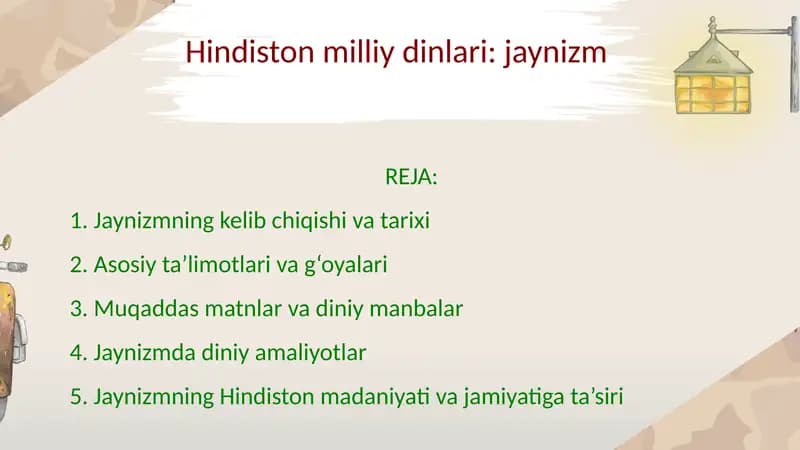 Hindiston milliy dinlari: Jaynizm