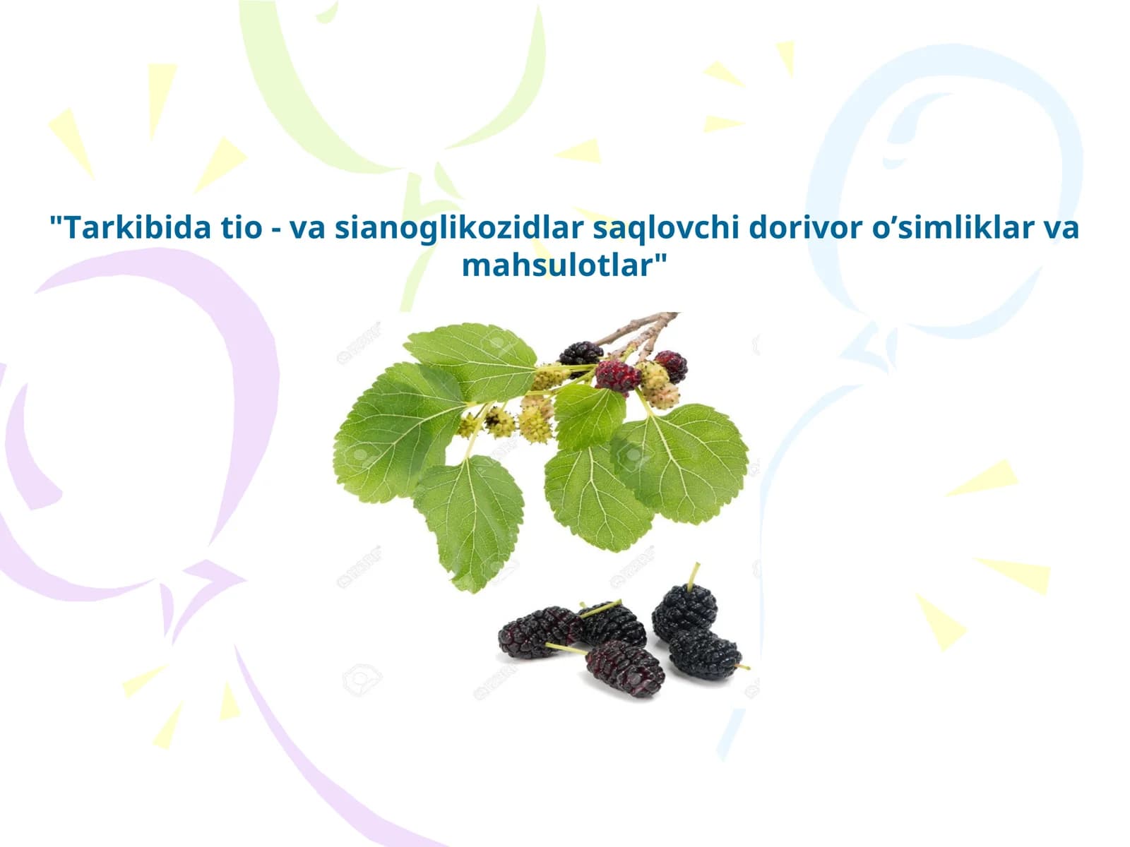 Tioglikozidlar va sianoglikozidlar