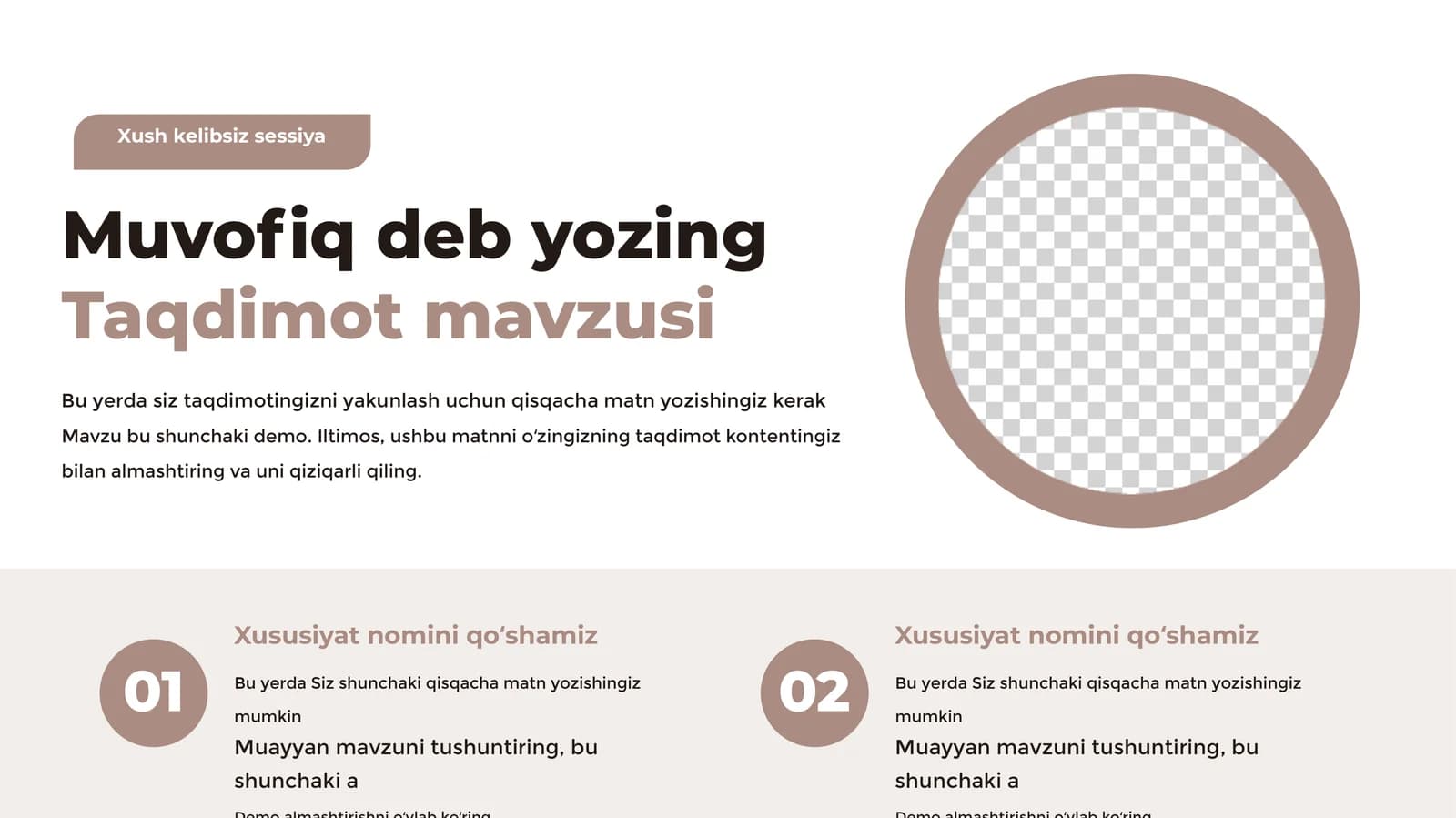 Zamonaviy Kompaniya Profili va Faoliyati Taqdimoti (12 Slayd)