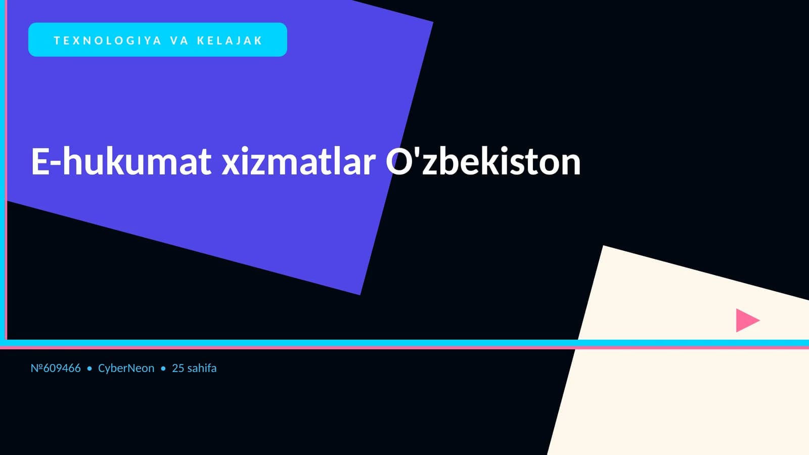 E-hukumat xizmatlar O'zbekiston