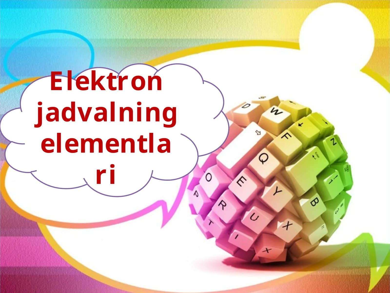 Elektron jadvalning elementlari