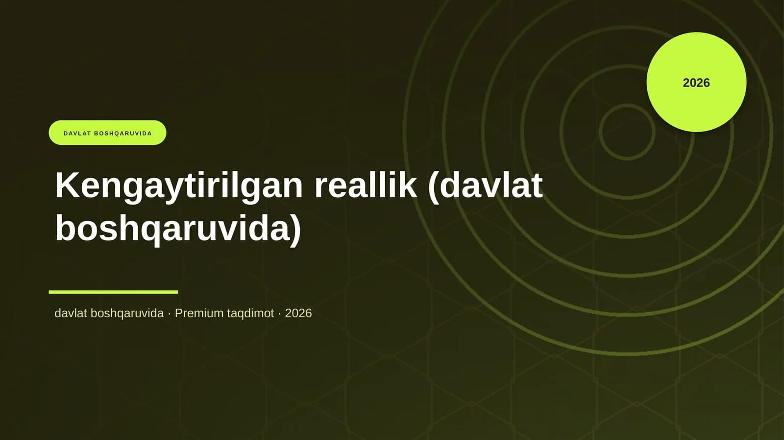 Kengaytirilgan reallik (davlat boshqaruvida)