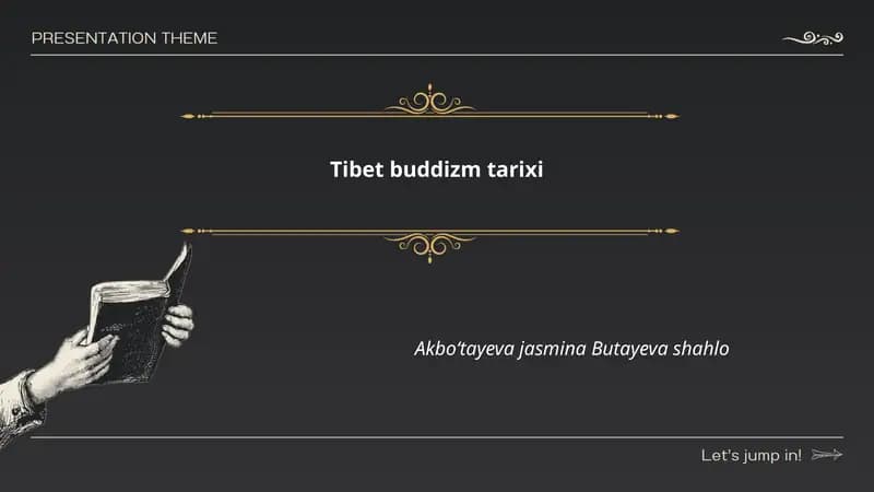Tibet buddizm tarixi