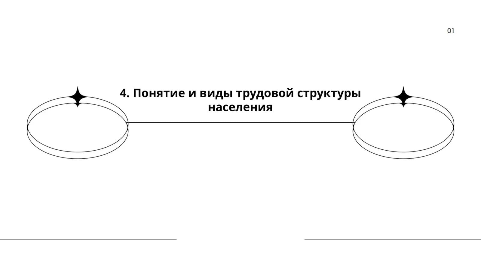 Понятие и виды трудовой структуры населения