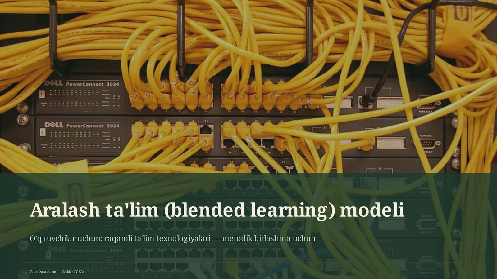Aralash ta'lim (blended learning) modeli