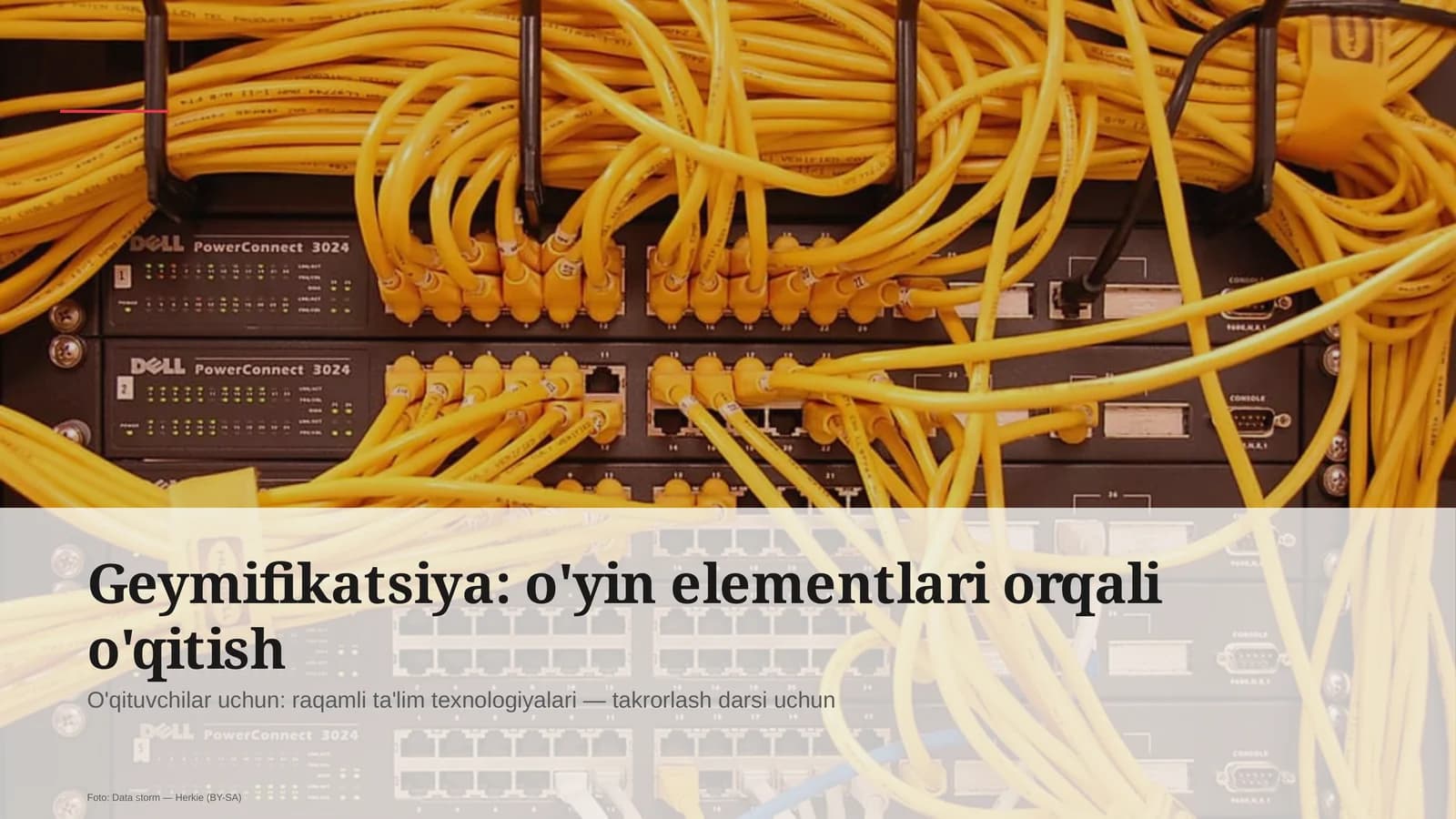Geymifikatsiya: o'yin elementlari orqali o'qitish