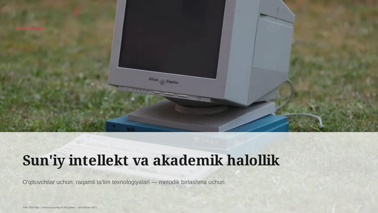 O'qituvchilar uchun: raqamli ta'lim texnologiyalari