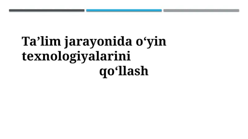 Interfaol O'quv Dasturlari va Simulyatsiyalar