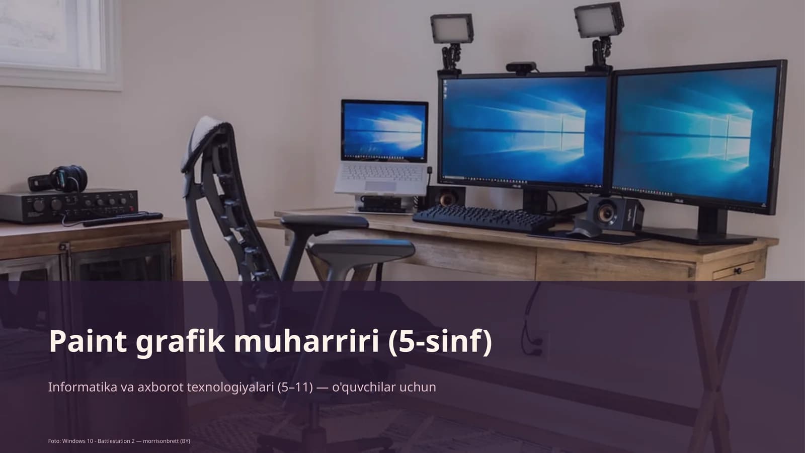 Paint grafik muharriri (5-sinf)