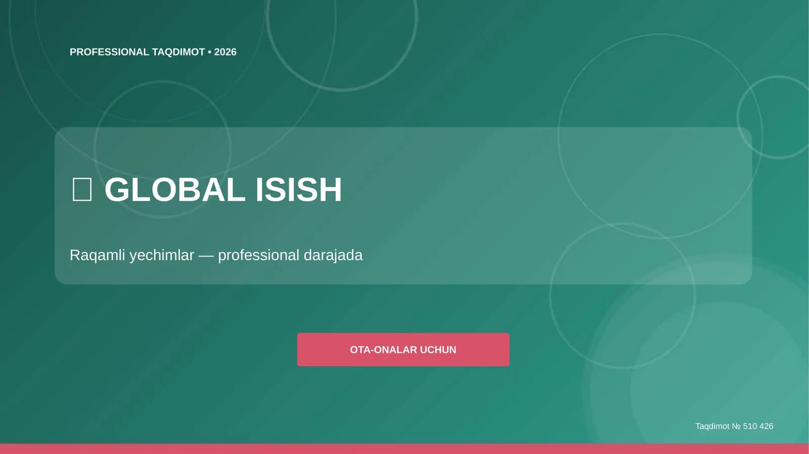 GLOBAL ISHISh