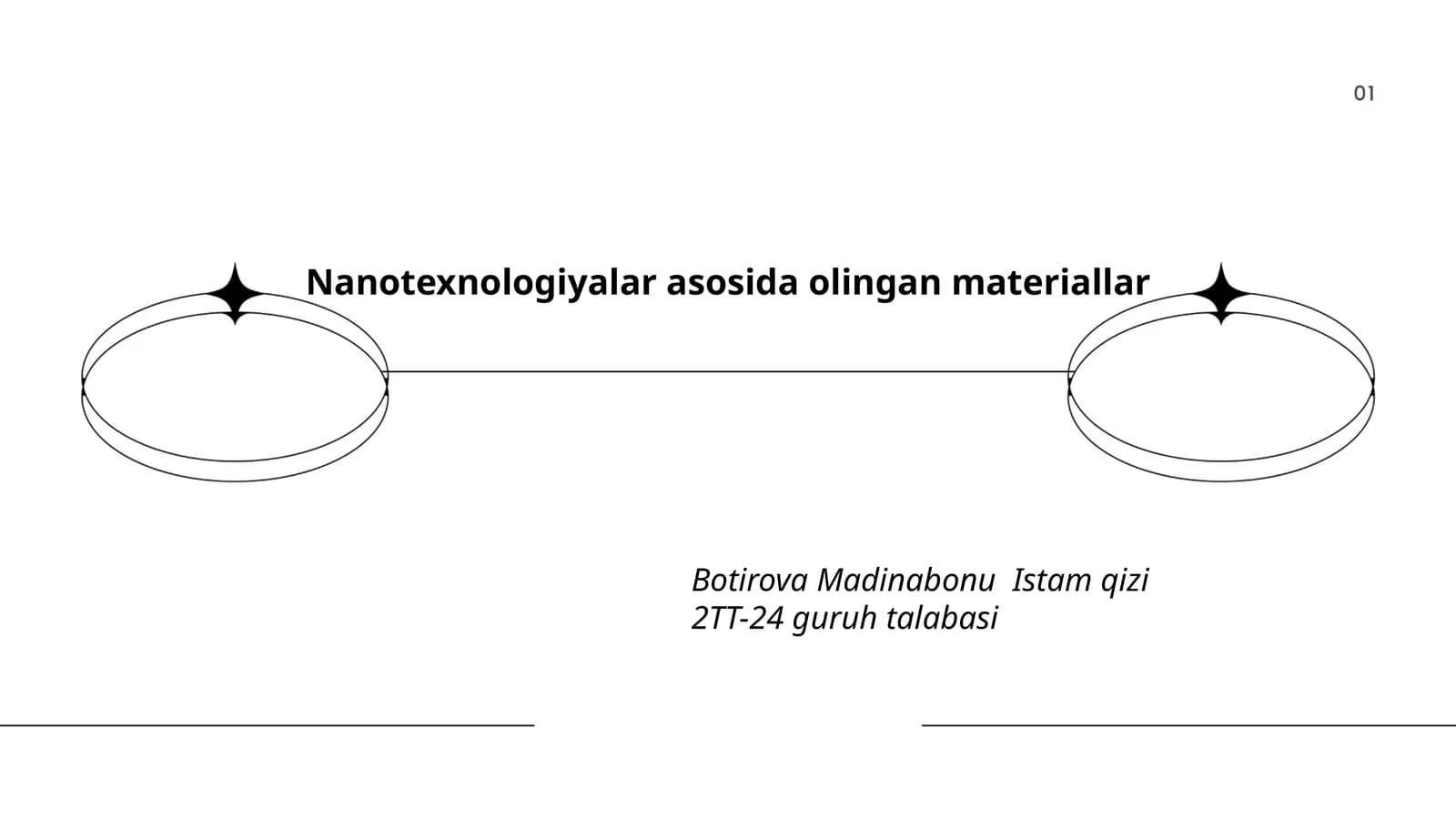 Nanotexnologiyalar asosida olingan materiallar