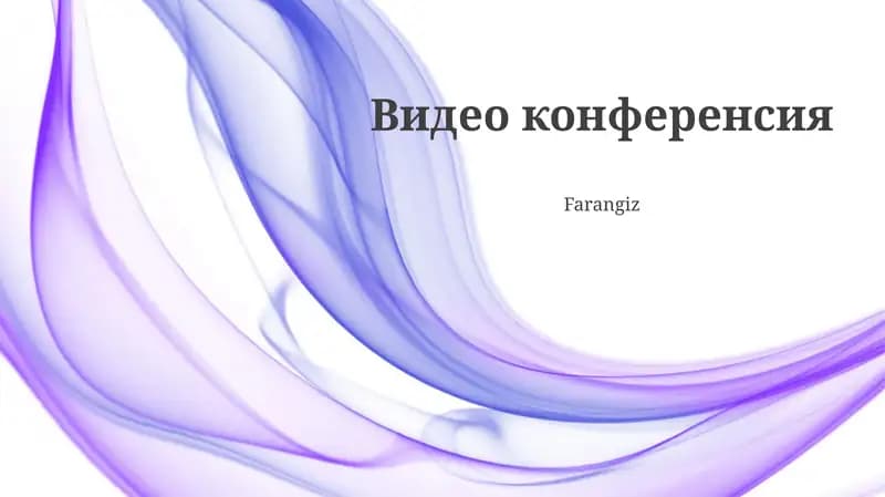 Video Konferensiya