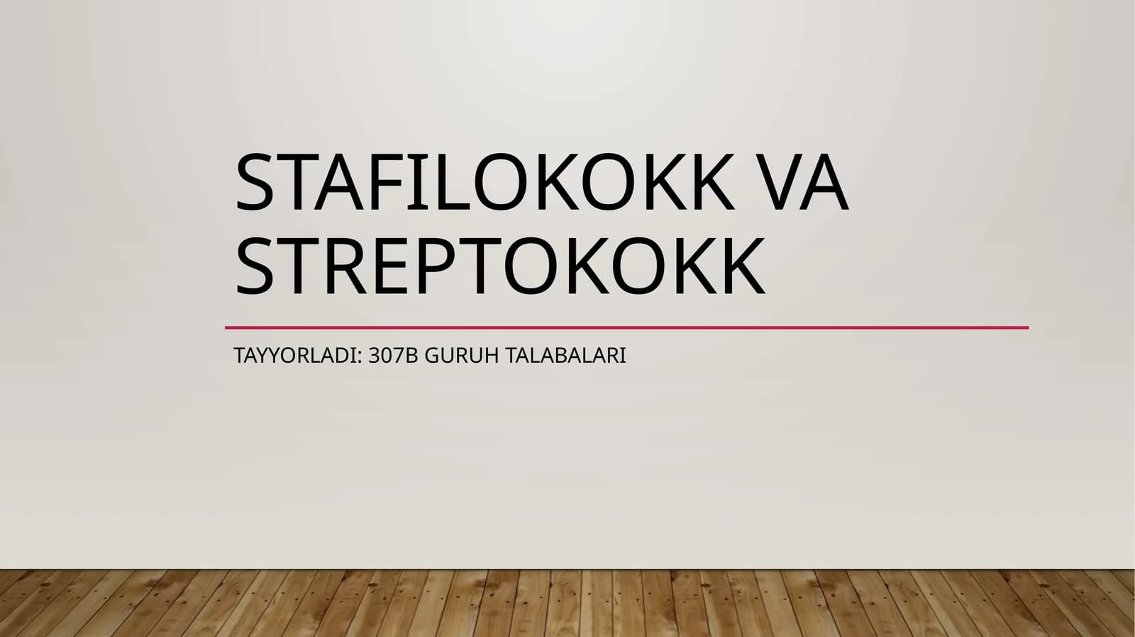 Stafilokokk va Streptokokk