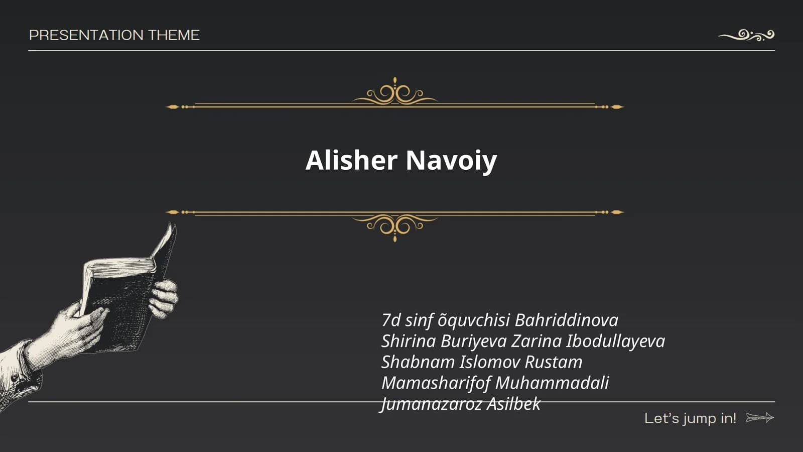 Alisher Navoiyning hayoti va tarjimai holi