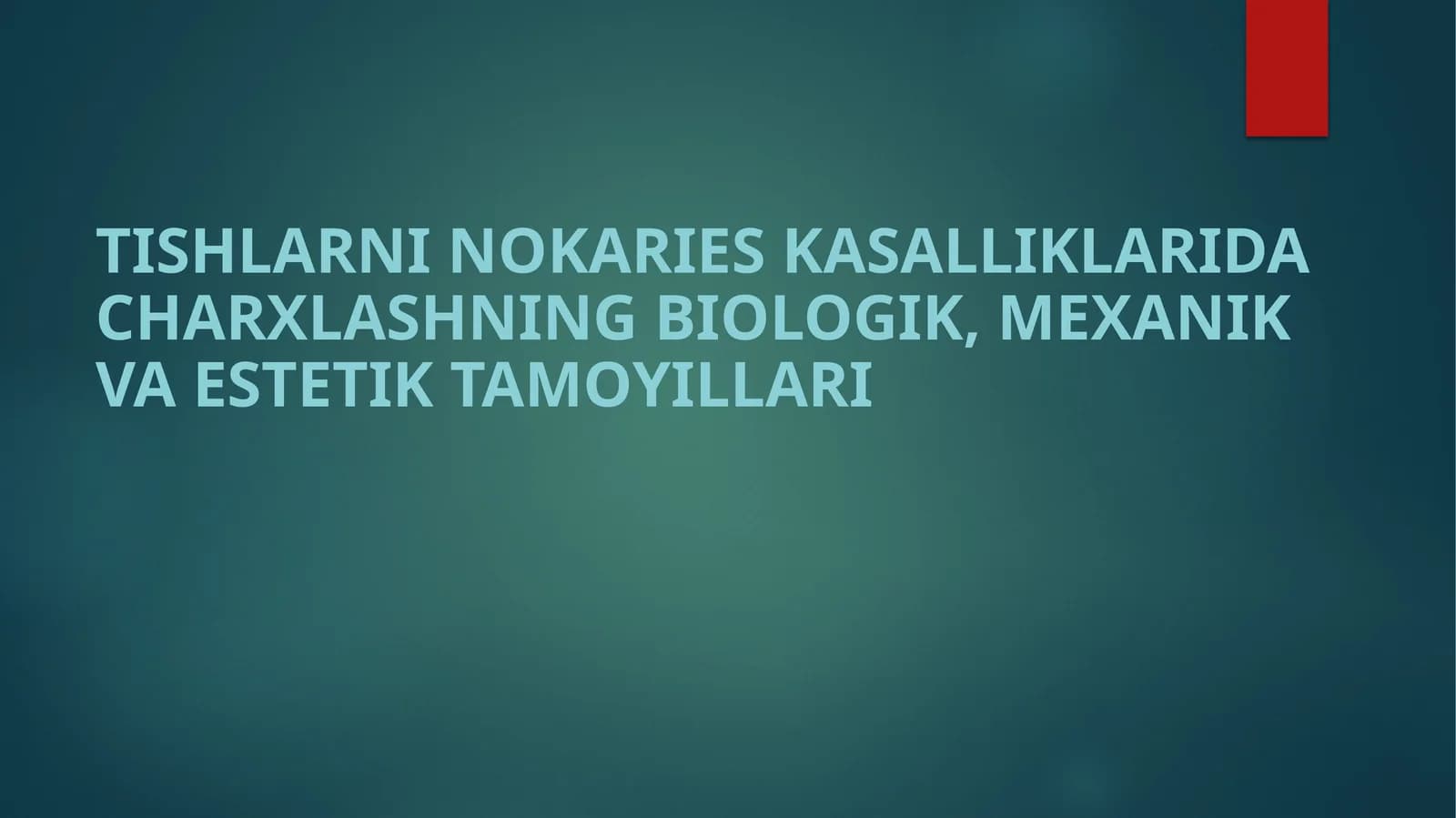 Tishlarni nokaries kasalliklari