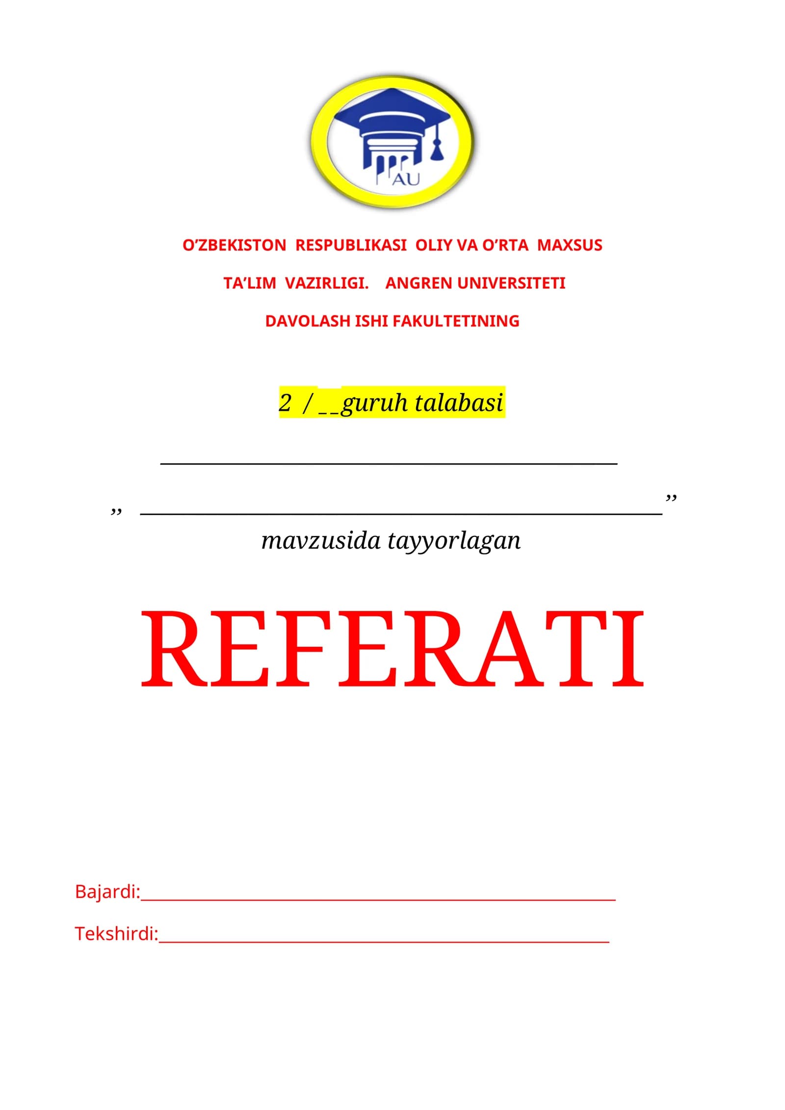 REFERATI