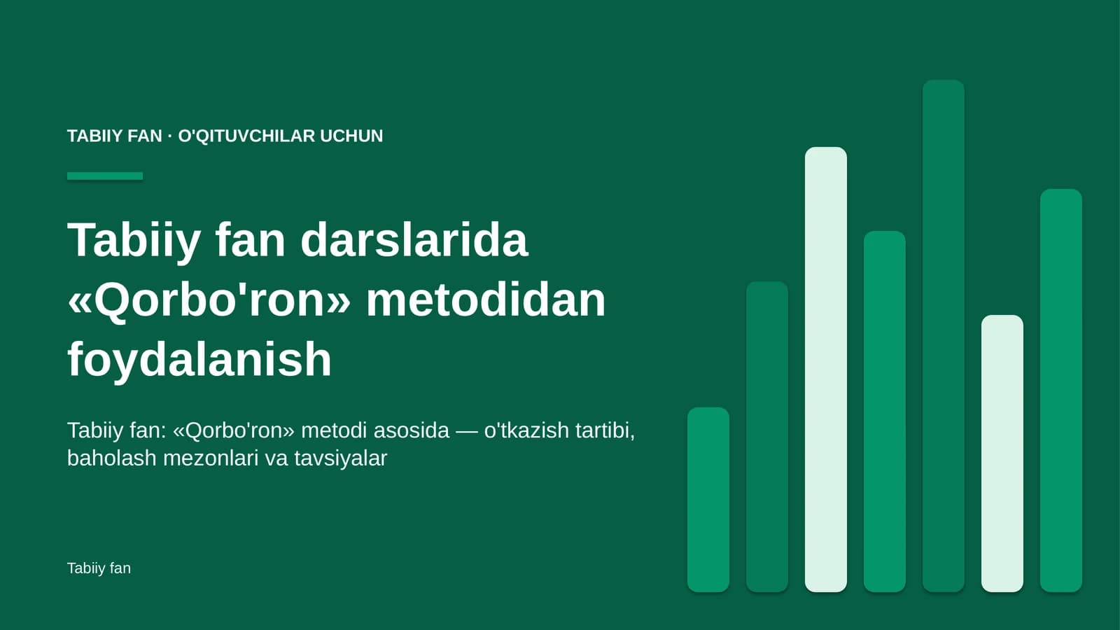 tabiiy fan darslarida qorbo'ron metodidan foydalanish 3057