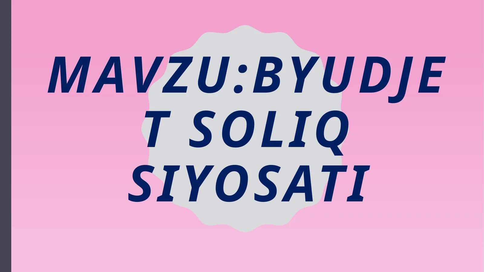 Byudjetsoliqsiyosati