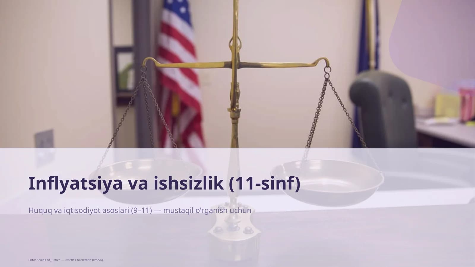 Inflyatsiya va ishsizlik (11-sinf)