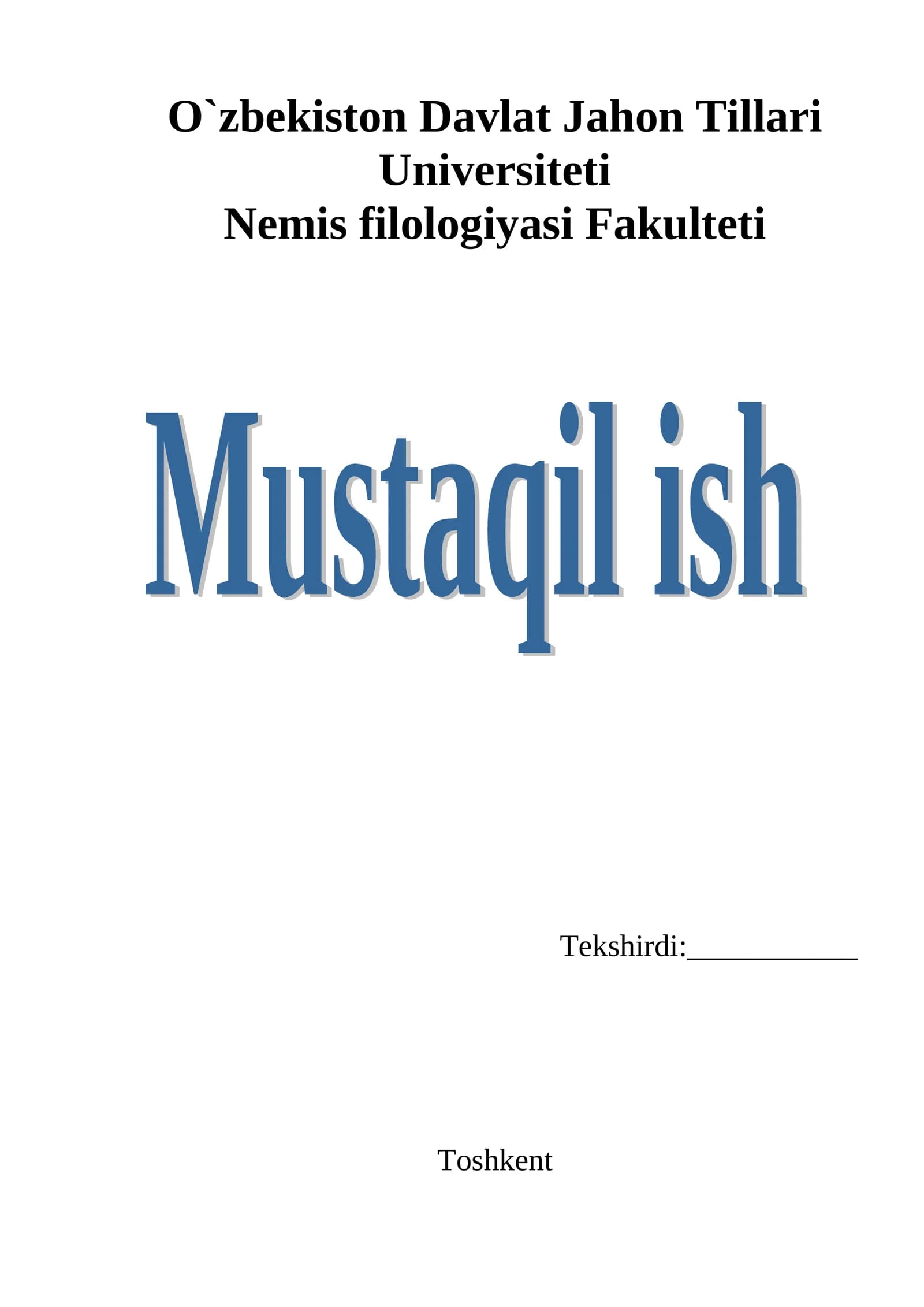 FOYDALI QAZILMALAR TO’G’RISIDA UMUMIY MA’LUMOTLAR