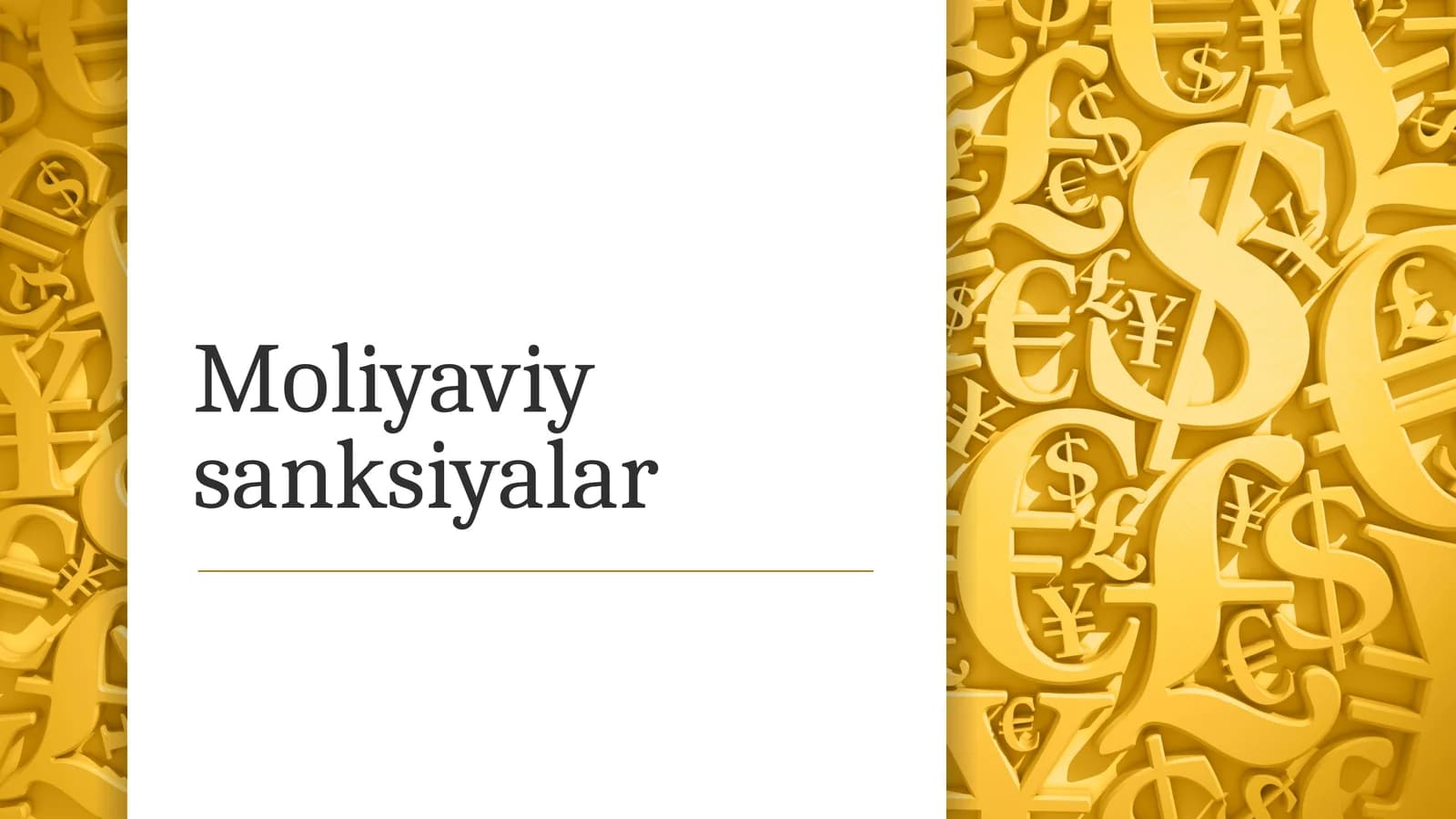 Moliyaviy sanksiyalar