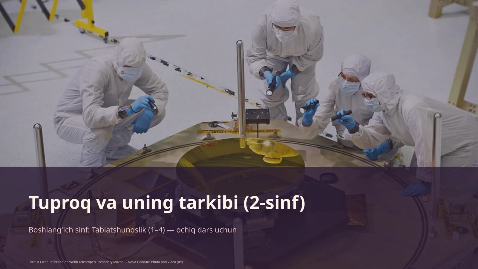 Tuproq va uning tarkibi (2-sinf)