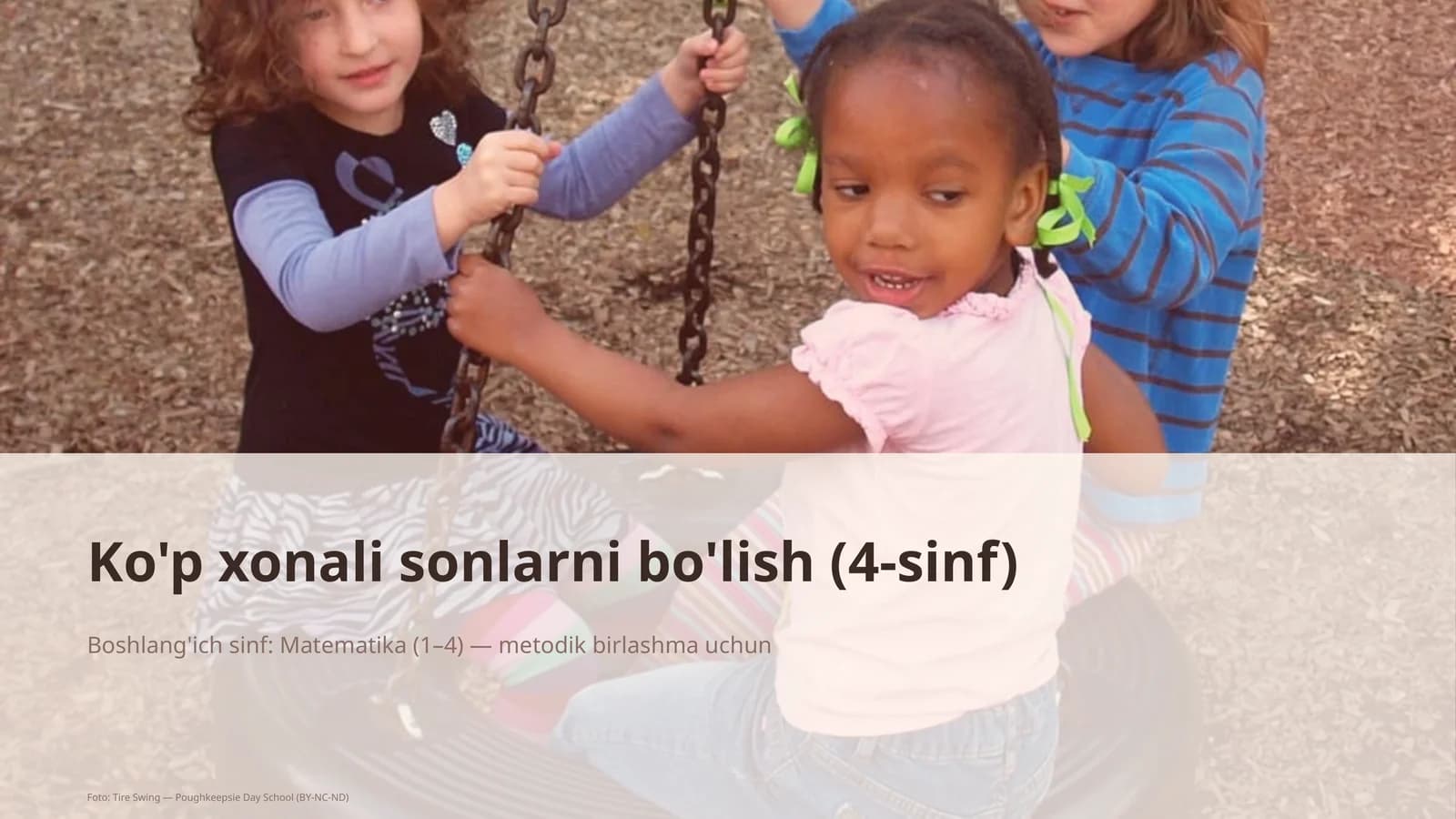 Ko'p xonali sonlarni bo'lish (4-sinf)