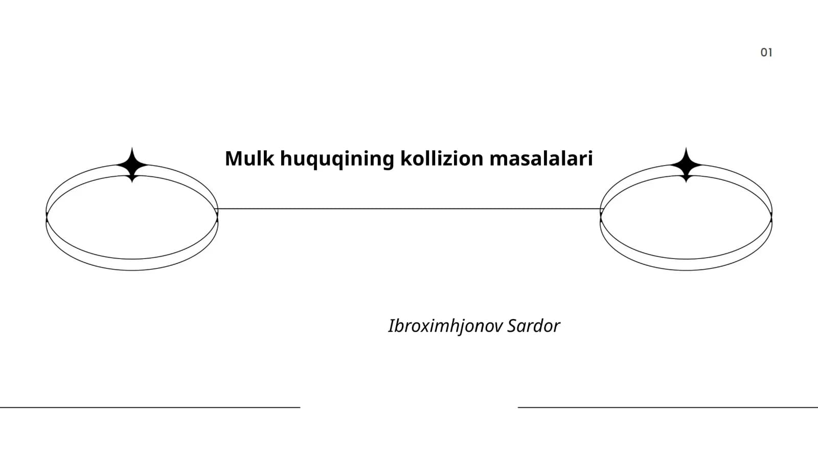 Mulk huquqining kollizion masalalari