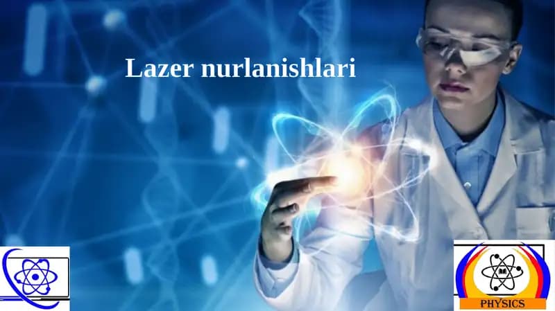 Lazer nurlanishlari