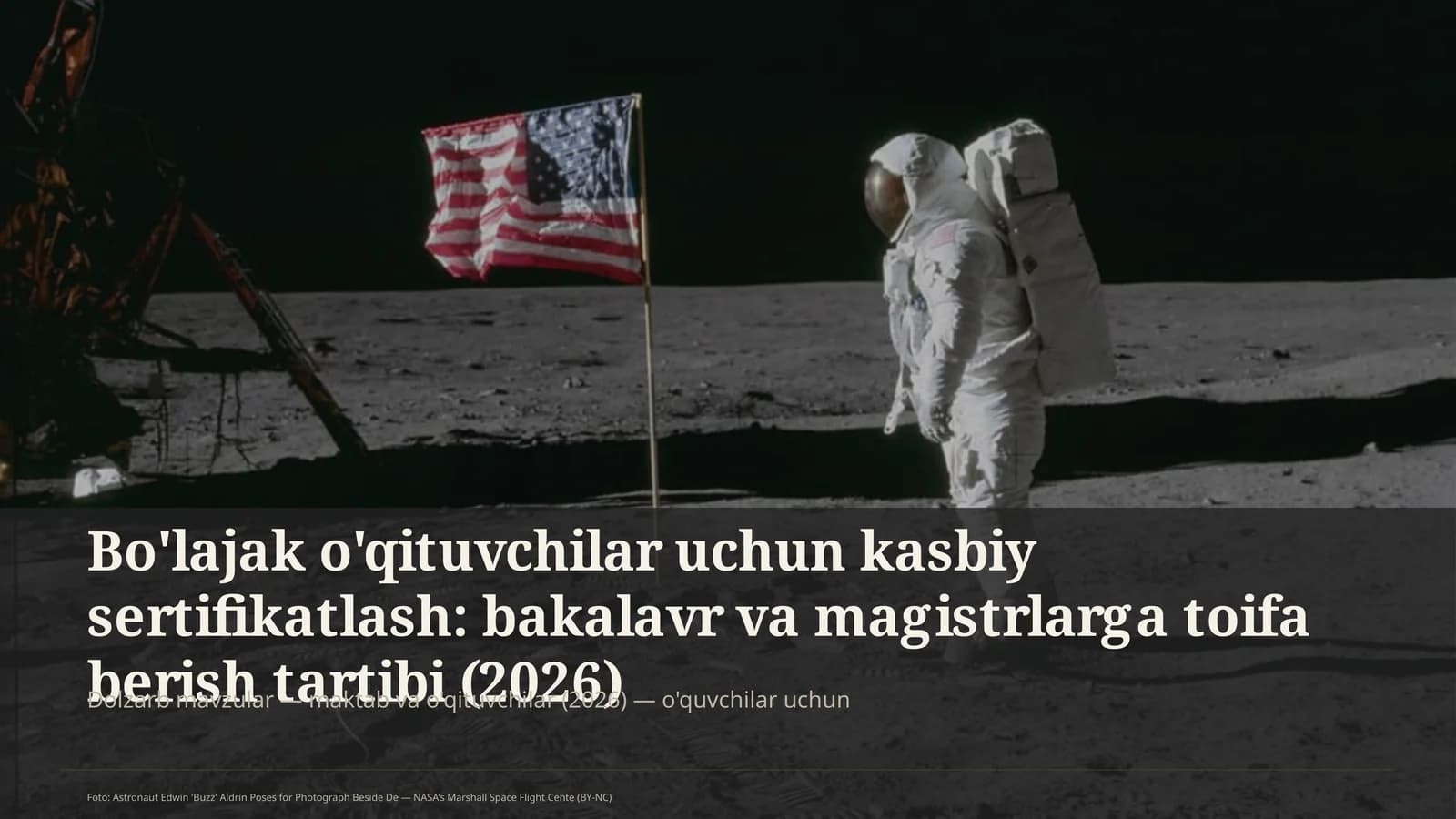 Bo'lajak o'qituvchilar uchun kasbiy sertifikatlash: bakalavr va magistrlarga toifa berish tartibi (2026)