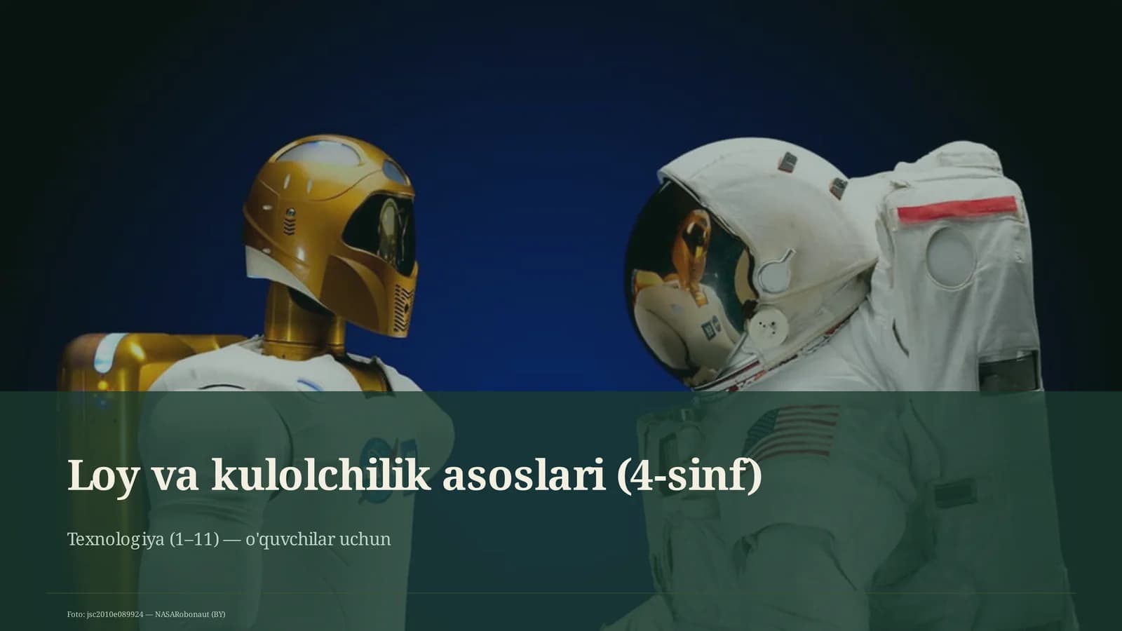 Loy va kulolchilik asoslari (4-sinf)